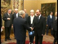 Romanian president meets Italian counterpart News Clip