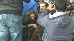 CLEAN : Jazeera journalists freed on first day of Egypt retrial News Clip