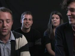 Here We Go Magic Interview (clip 5) Stock Footage