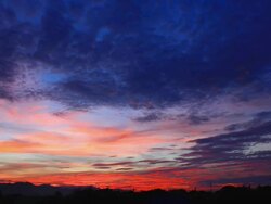 sky multicolor Stock Footage