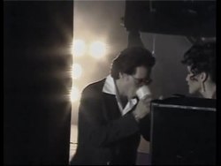 Jennifer Lopez and Marc Anthony on the set of their new film Instructional Video