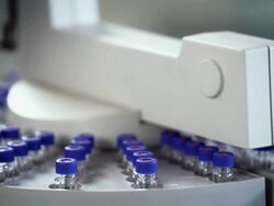 Laboratory machine Stock Footage