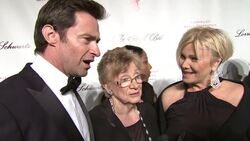 Pharrell, Hugh Jackman &amp; wife attend benefit honoring Jackman's mother-in-law News Clip