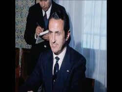 SYND23/02/71 LOPEZ BRAVO IN TUNIS FOR TALKS News Clip