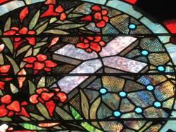 Stained Glass Window in HD Stock Footage