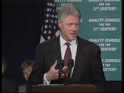 USA: BILL CLINTON WAITS FOR STARR REPORT ON LEWINSKY AFFAIR News Clip