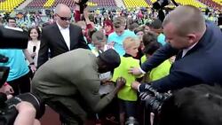 CLEAN : Athletics: Bolt fit for Ostrava, eyes 9.8sec News Clip