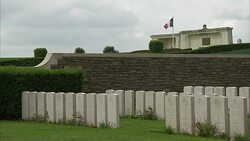 Stock Shots of Redan Ridge World War I Cemetery News Clip
