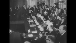 CAN690 FILE FILM OF FORMER WEST GERMAN CHANCELLOR ADENAUER TO CELEBRATE HIS 90TH BIRTHDAY Instructional Video