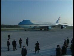 Bush arrives in Sochi for meeting with Russian president News Clip