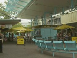 Darwin City Information Centre, Australia Stock Footage