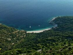 HD: Adriatic beach Stock Footage