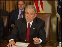 President Bush says the Colombian free trade deal is "dead" unless House Speaker Nancy Pelosi schedules a vote. News Clip