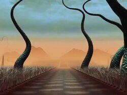 Road to Pyramid Stock Footage