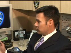 Police tasered an allegedly drunk fan at an Oakland A's baseball game Tuesday after they say he yelled profanities and refused to leave. Police say the suspect is being held at a psychiatric ward for observation and could face criminal charges. News Clip