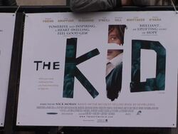 ATMOSPHERE: Poster at the The Kid UK Premiere at London England. (Footage by WireImage Video/GettyImages) Stock Footage
