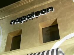 Celebrities Toast Beauty Giant Napoleon Perdis Unveiling Stock Footage