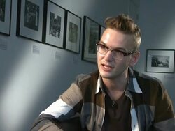 Preston Interview Stock Footage