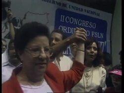 NICARAGUA: FORMER PRESIDENT ORTEGA TO REPRESENT SANDINISTA PARTY News Clip