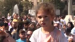 CLEAN : Aleppo Syrians unveil new art installation with street festival News Clip