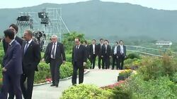 World leaders attend first day of talks at G7 Summit in Ise-Shima, Japan News Clip