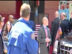 Days after Osama bin Laden was killed, President Barack Obama paid a somber visit to the place where al-Qaida inflicted its greatest damage. The president visited with firefighters and police officers who responded to the terror attacks. News Clip