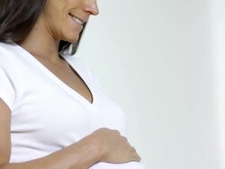 Pregency Stock Footage