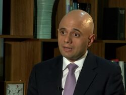 The Business Secretary Sajid Javid visits TATA offices in Mumbai to discuss finding a buyer for its UK steel operations News Clip