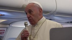 Francis says Albania's religious harmony an example to the world News Clip