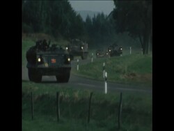 GS 23 09 81 NATO TROOPS ON MANOEUVRES IN THE FOREST OUTSIDE FRANKFURT Instructional Video