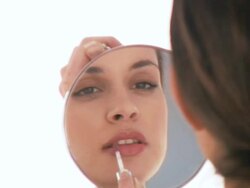 HD: In the mirror Stock Footage