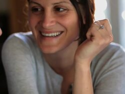 She laughs Stock Footage