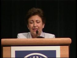 Nobel peace prize laureate speaks on human rights Instructional Video