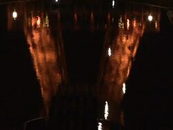 Paris mirror effect eiffel tower Stock Footage