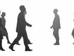 Corporate team Stock Footage