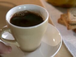 Black Coffee. Video. Stock Footage