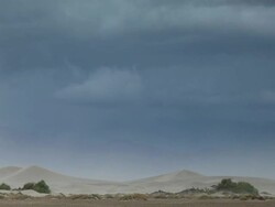 Death Valley Sand Dunes Stock Footage