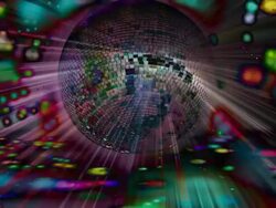 Disco background Stock Footage