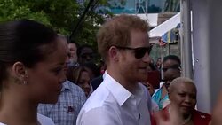 Prince Harry continues his tour of the Caribbean in Barbados News Clip