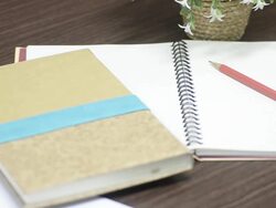 HD:Office desk equipment for work Stock Footage