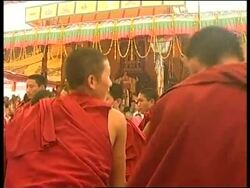 Dalai Lama at empowerment ceremony for thousands of devotees Instructional Video