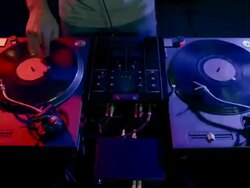 DJ at work Stock Footage