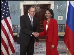Secretary Rice picks Colts to win Super Bowl News Clip