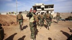 CLEAN : Iraqi peshmerga forces reinforce besieged Kobane News Clip
