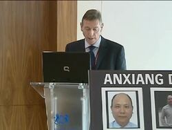 Spanish and British police appeal to public to fin Stock Footage