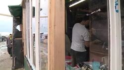 CLEAN : Residents start to move from French migrant camp News Clip