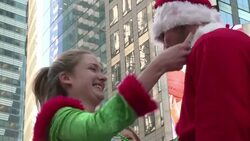 CLEAN : SantaCon party kicks off in New York News Clip