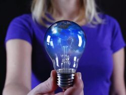 earth in your hands Stock Footage