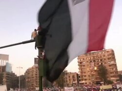 Protesters Call for the Removal of President Morsi News Clip
