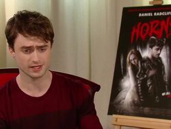 INTERVIEW: Daniel Radcliffe at the Horns Junket Stock Footage